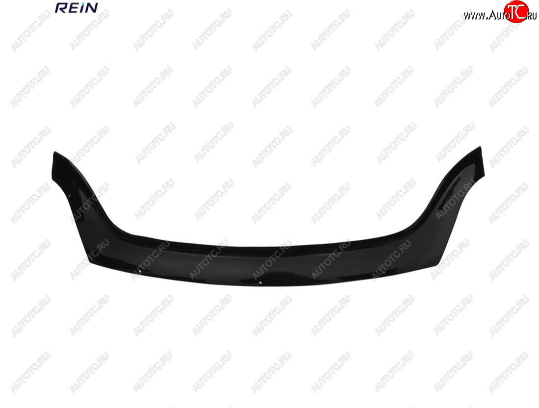 1 499 р. Дефлектор капота REIN (ЕВРО крепеж) без логотипа Renault Symbol седан LU (2008-2012)  с доставкой в г. Кемерово