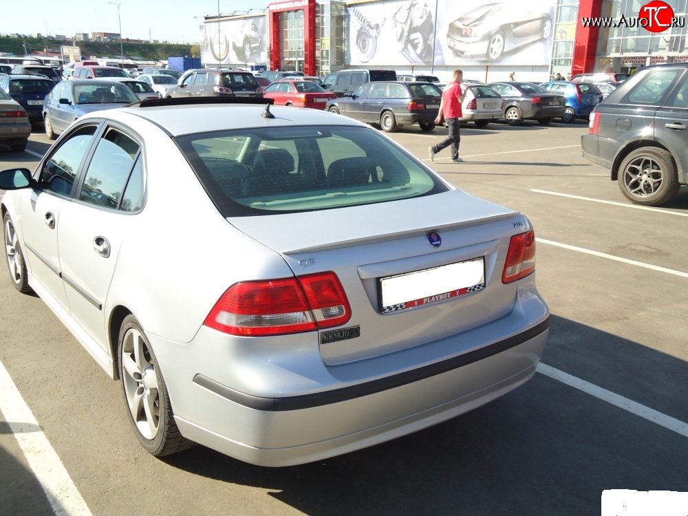 7 299 р. Спойлер Sport  SAAB 9-3  YS3F (2003-2011) седан дорестайлинг, седан рестайлинг  с доставкой в г. Кемерово