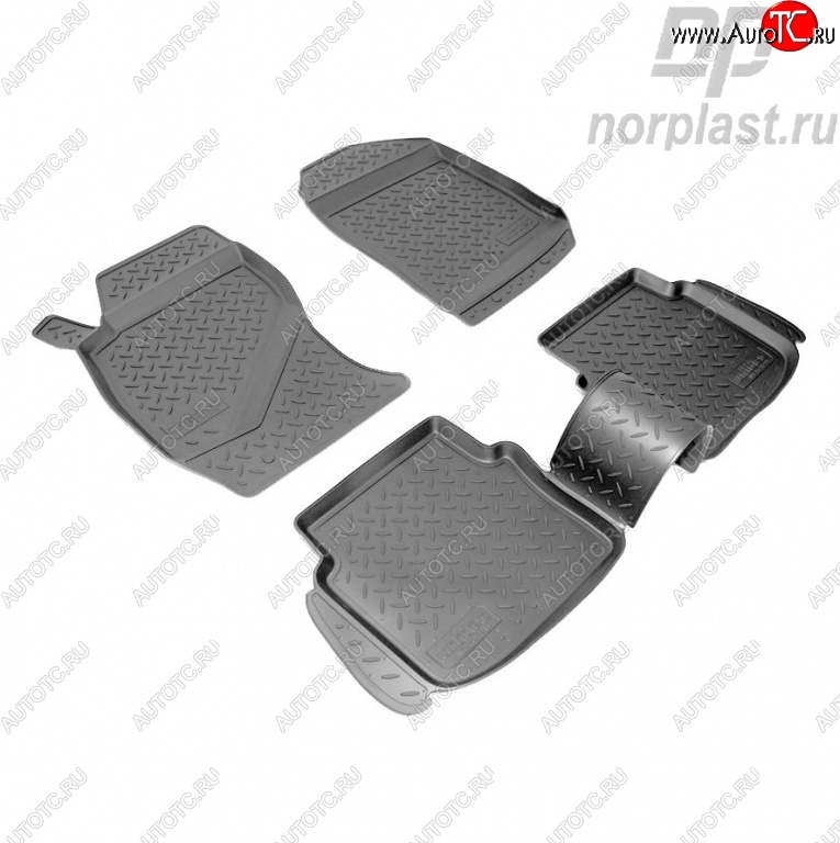 2 979 р. Комплект ковриков в салон Norplast  SAAB 9-5  YS3E (2005-2009) седан 2-ой рестайлинг  с доставкой в г. Кемерово