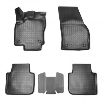 Коврики салона Norplast Unidec Seat Tarraco  KN2 (2018-2025) (черные)