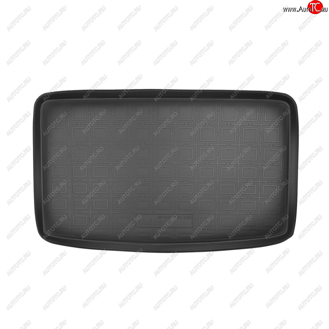 1 699 р. Коврик багажника Norplast Unidec (7 мест разложенный 3-й ряд) Seat Alhambra 7N рестайлинг (2015-2020) (черный)  с доставкой в г. Кемерово