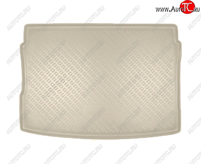 2 079 р. Коврик в багажник Norplast (на верхнюю полку)  Seat Arona (2017-2025) (Бежевый)  с доставкой в г. Кемерово