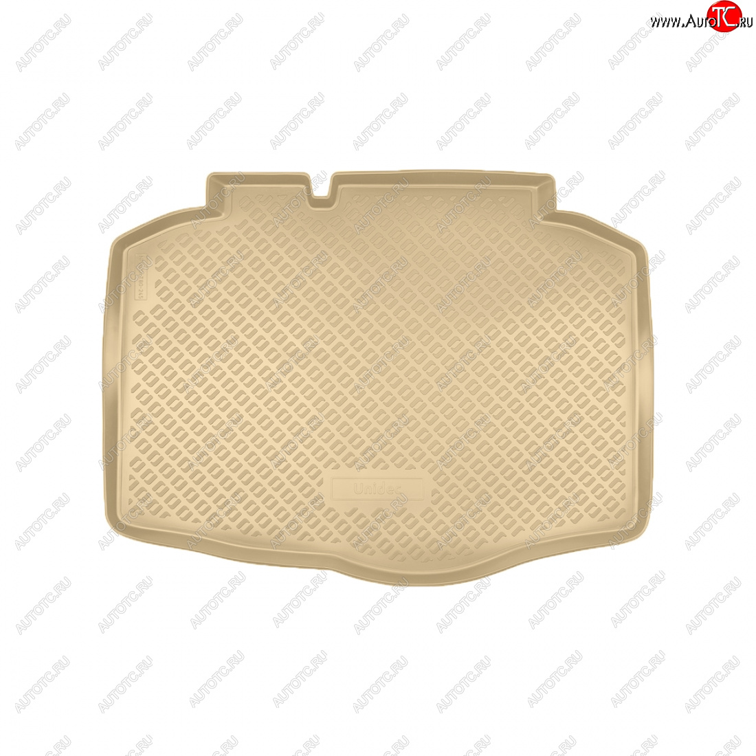 2 199 р. Коврик багажника Norplast Unidec  Seat Ibiza  KJ хэтчбэк 5 дв. (2017-2021) дорестайлинг (бежевый)  с доставкой в г. Кемерово