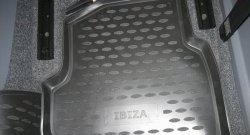 2 499 р. Коврики в салон Element 4 шт. (полиуретан) Seat Ibiza 6J хэтчбэк 5 дв. доресталийнг (2008-2012)  с доставкой в г. Кемерово. Увеличить фотографию 4