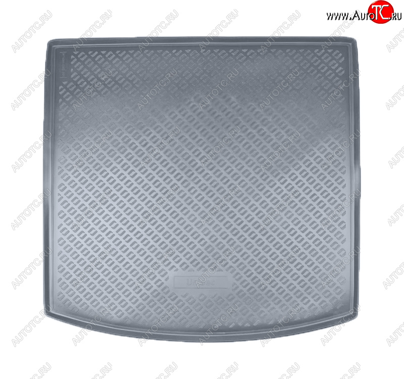 2 199 р. Коврик багажника Norplast Unidec  Seat Leon  5F (2012-2016) универсал (Цвет: серый)  с доставкой в г. Кемерово