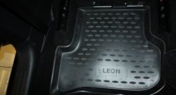 3 399 р. Коврики в салон Element 4 шт. (полиуретан) Seat Leon 1P хэтчбэк 5 дв. дорестайлинг (2005-2009)  с доставкой в г. Кемерово. Увеличить фотографию 3