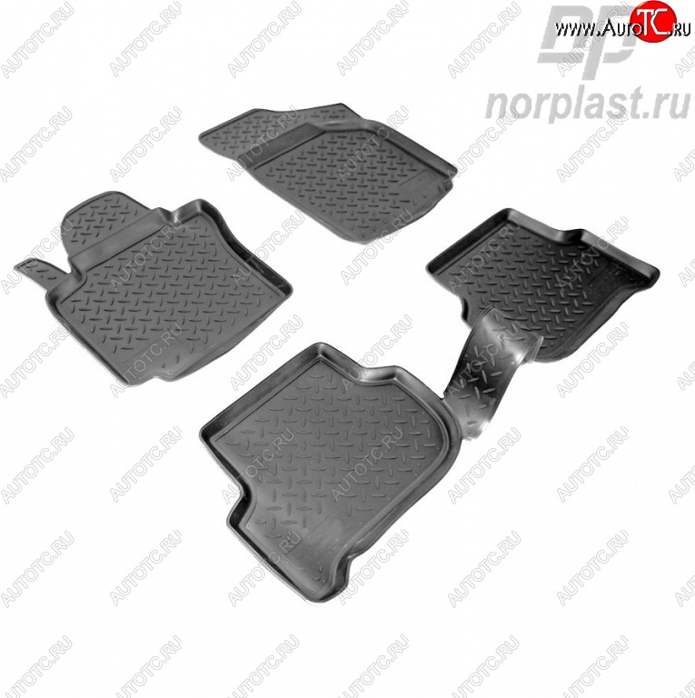 2 859 р. Комплект ковриков в салон Norplast  Seat Toledo  универсал (2004-2009)  с доставкой в г. Кемерово