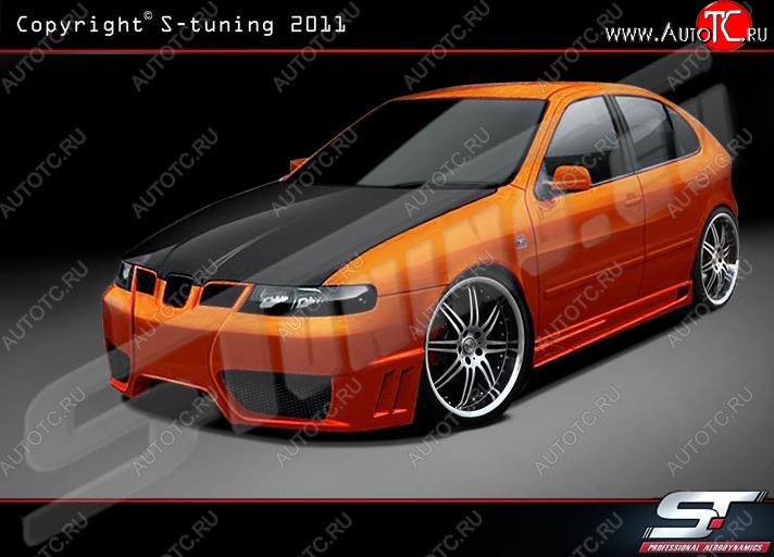 28 999 р. Передний бампер Golardo Seat Toledo седан (1998-2005)  с доставкой в г. Кемерово