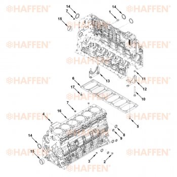 127 999 р. Блок цилиндров (6ISBe, 6ISDe V=6.7) HAFFEN  Avia D120, CASE D120, Dynapac CA300D, CA500D, CA600D, CA610D, Higer KLQ 6128, KLQ 6129, Hyundai R130, R140, Robex 1300W, Samsung MX132, Yutong MX132, Zhongtong Creator LCK6125H, КАВЗ Creator LCK6125H, КамАЗ 4308, 43255, 53605, 65115, ЛиАЗ 5256, НЕФАЗ 5256, ПАЗ 3204 (Vector,  Vector Next), 3205  с доставкой в г. Кемерово. Увеличить фотографию 11