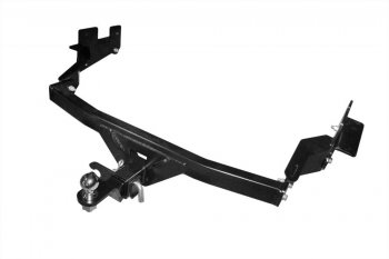 Фаркоп (оцинкованый, съемный квадрат) Petroil Tuning Hyundai Starex/Grand Starex/H1  TQ (2007-2022) дорестайлинг, рестайлинг, 2-ой рестайлинг