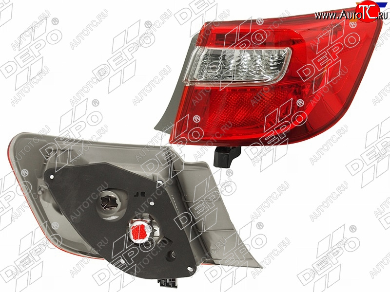 6 949 р. Правый фонарь задний DEPO Toyota Camry XV50 дорестайлинг (2011-2014)  с доставкой в г. Кемерово