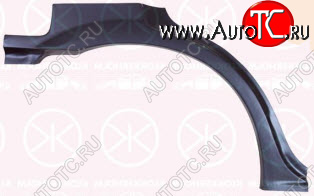 3 599 р. ALMERA 00- {+N16E (02-)} АРКА РЕМ.КРЫЛА ЗАДН ПРАВ (KLOKKERHOLM) KLOKKERHOLM 1632582  с доставкой в г. Кемерово