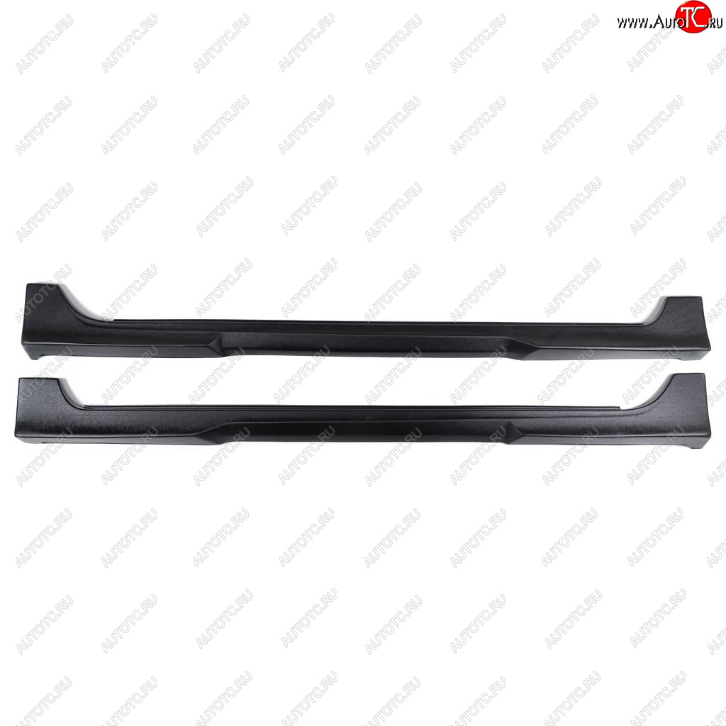 2 899 р. Пластиковые накладки порогов Автостайл  Mazda 3/Axela ( BK,  BL) (2003-2013) дорестайлинг седан, дорестайлинг, хэтчбэк, рестайлинг седан, рестайлинг, хэтчбэк (Текстурная поврехность)  с доставкой в г. Кемерово