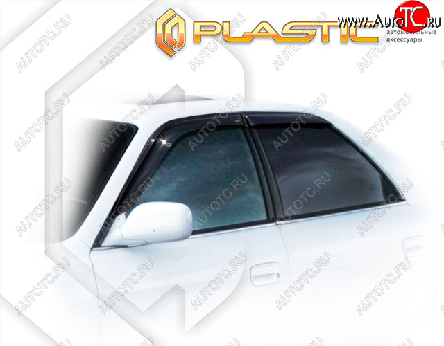 1 999 р. Ветровики дверей CA-Plastic Toyota Cresta X100 (1998-2001) рестайлинг (Classic полупрозрачный, без хром. молдинга) с доставкой в г. Кемерово Увеличить фотографию 1 1 999 р. Ветровики дверей CA-Plastic Toyota Cresta X100 (1998-2001) рестайлинг (Classic полупрозрачный, без хром. молдинга) с доставкой в г. Кемерово