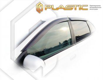 Ветровики дверей CA-Plastic Nissan Tino (1998-2003) V10 доресталийнг