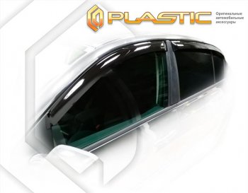 Ветровики дверей CA-Plastic Renault Megane  седан (2006-2009)  рестайлинг