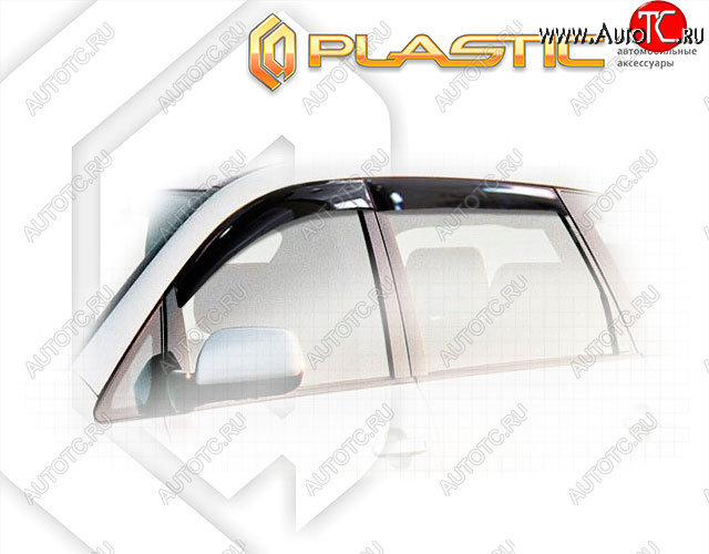 2 199 р. Дефлектора окон CA-Plastic  Toyota Ipsum  ACM20 (2003-2009) рестайлинг (Classic полупрозрачный, Без хром. молдинга)  с доставкой в г. Кемерово