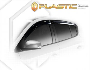 Ветровики дверей CA-Plastic Renault Megane  хэтчбэк 5 дв. (2008-2016) дорестайлинг,  рестайлинг