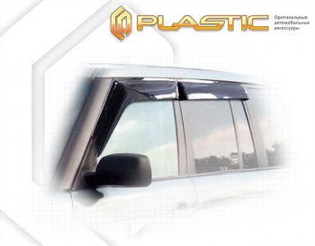 Ветровики дверей (Voque) CA-Plastic Land Rover Range Rover  3 L322 (2002-2012) дорестайлинг, рестайлинг, 2-ой рестайл (Classic полупрозрачный)