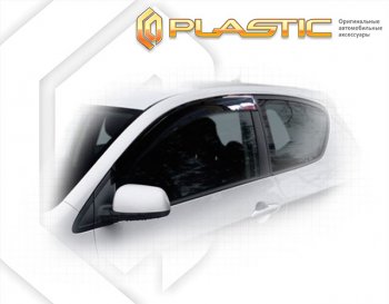 Ветровики дверей CA-Plastic KIA Picanto  2 TA хэтчбэк 3 дв. (2011-2017) дорестайлинг, рестайлинг