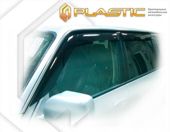 Ветровики дверей CA-Plastic Nissan Patrol  5 (1997-2004) Y61 дорестайлинг, Y61 1-ый рестайлинг