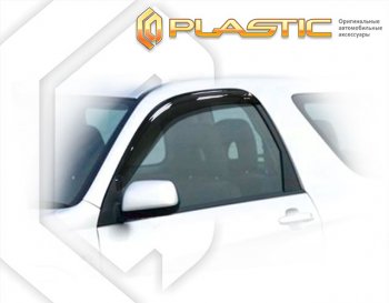 Ветровики дверей CA-Plastic Toyota RAV4  CA20 (2000-2005) 3 дв. дорестайлинг, 3 дв. рестайлинг
