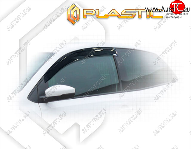 2 599 р. Дефлектора окон CA-Plastic (3 двери) технику из списка применимости (Classic полупрозрачный, Без хром. молдинга)  с доставкой в г. Кемерово