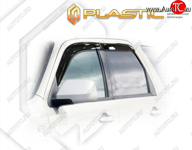 1 899 р. Ветровики дверей CA-Plastic  Mercury Mariner  2 (2008-2011) (Classic полупрозрачный)  с доставкой в г. Кемерово