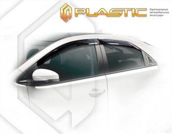 Ветровики дверей CA-Plastic Honda Civic  FK2 (2011-2016) хэтчбэк 5 дв.