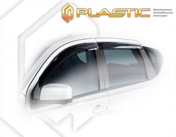 Ветровики дверей CA-Plastic Nissan Dualis (2007-2014) J10 дорестайлинг, J10 1-ый рестайлинг, J10 2-ой рестайлинг