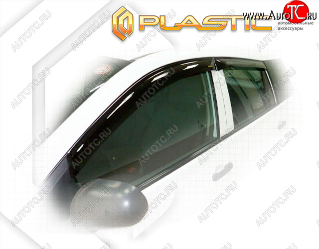 1 999 р. Дефлектора окон CA-Plastic Mazda Familia Van универсал Y12 дорестайлинг (2007-2017) (Classic полупрозрачный, Без хром. молдинга)  с доставкой в г. Кемерово