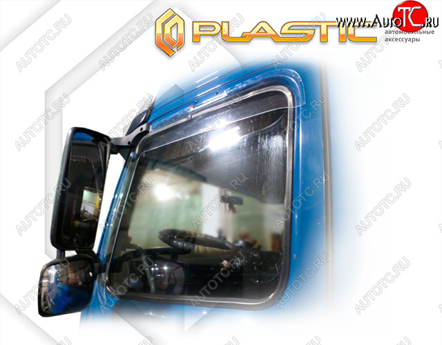 2 399 р. Дефлектора окон (FH, FM, NH, FM4) CA-Plastic  Volvo FH  13 (2013-2025) (Classic полупрозрачный)  с доставкой в г. Кемерово
