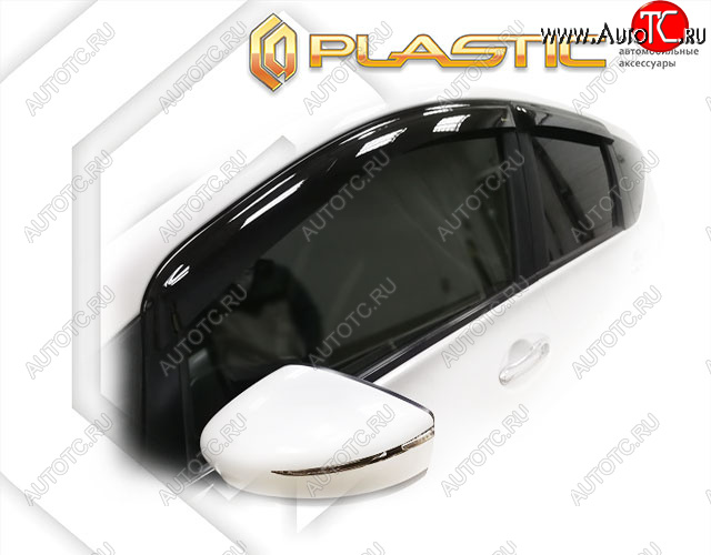 1 899 р. Ветровики дверей CA-Plastic Nissan Note 2 (2012-2020) E12 дорестайлинг, E12 рестайлинг (Classic полупрозрачный, Без хром. молдинга) с доставкой в г. Кемерово Увеличить фотографию 1 1 899 р. Ветровики дверей CA-Plastic Nissan Note 2 (2012-2020) E12 дорестайлинг, E12 рестайлинг (Classic полупрозрачный, Без хром. молдинга) с доставкой в г. Кемерово