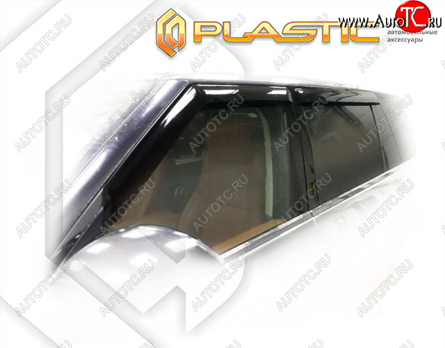 2 199 р. Дефлектора окон (на Long версию)CA-Plastic  Land Rover Range Rover  4 L405 (2012-2022) дорестайлинг, рестайлинг (Classic полупрозрачный)  с доставкой в г. Кемерово