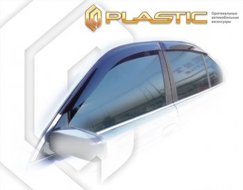 Ветровики дверей CA-Plastic BMW 5 серия  E39 (1995-2003) седан дорестайлинг, седан рестайлинг
