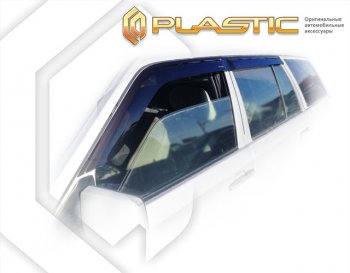 Ветровики дверей CA-Plastic Mercedes-Benz E-Class  S124 (1993-1996) универсал рестайлинг (Classic полупрозрачный)