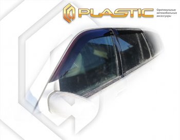 Ветровики дверей CA-Plastic Mercedes-Benz E-Class  W210 (1996-2003) дорестайлинг универсал, универсал рестайлинг (Classic полупрозрачный)