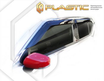 2 079 р. Дефлектора окон CA-Plastic  Suzuki Ignis (2016-2025) (серия Classic полупрозрачный)  с доставкой в г. Кемерово. Увеличить фотографию 2