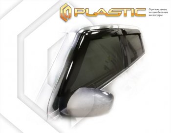 1 999 р. Дефлектора окон CA-Plastic  Suzuki Swift  ZC33S,ZC83S, ZC43S, ZC53S, ZD53S (2016-2025) (серия Classic полупрозрачный)  с доставкой в г. Кемерово. Увеличить фотографию 2