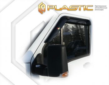 Ветровики дверей CA-Plastic Iveco Baudi (2018-2025) автодом (Classic полупрозрачный)