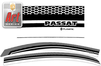 Ветровики дверей CA-Plastic Volkswagen Passat  B7 (2010-2015) седан