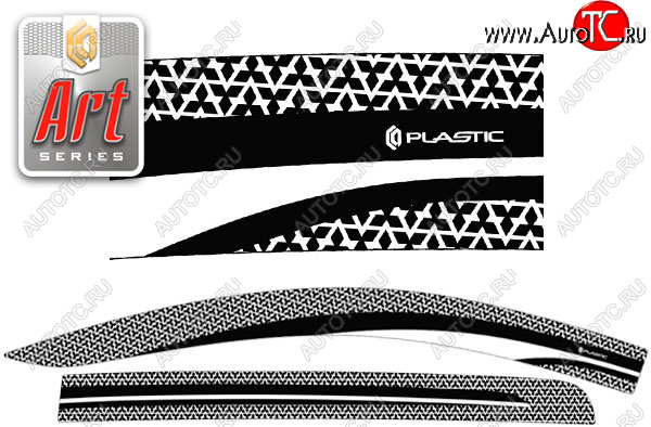 2 299 р. Ветровики дверей CA-Plastic Mitsubishi Triton KKKL (2015-2018) Double Cab дорестайлинг (Серия Art графит, без хром. молдинга) с доставкой в г. Кемерово Увеличить фотографию 1 2 299 р. Ветровики дверей CA-Plastic Mitsubishi Triton KKKL (2015-2018) Double Cab дорестайлинг (Серия Art графит, без хром. молдинга) с доставкой в г. Кемерово