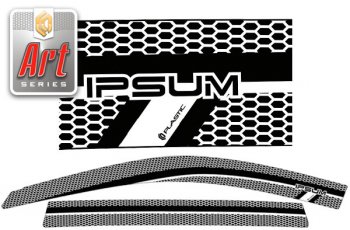 Ветровики дверей CA-Plastic Toyota Ipsum  SXM10 (1998-2001) рестайлинг
