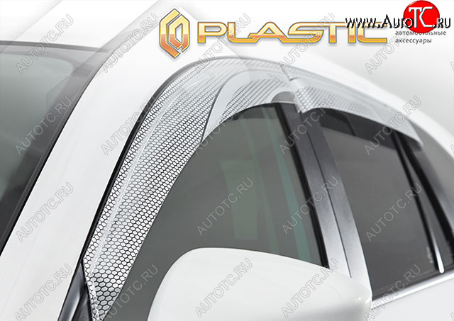 2 079 р. Ветровики дверей CA-Plastic Volkswagen Caravelle T5 (2009-2015) рестайлинг (Серия Art серебро, без хром. молдинга) с доставкой в г. Кемерово Увеличить фотографию 1 2 079 р. Ветровики дверей CA-Plastic Volkswagen Caravelle T5 (2009-2015) рестайлинг (Серия Art серебро, без хром. молдинга) с доставкой в г. Кемерово