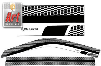 Ветровики дверей CA-Plastic Toyota Succeed  XP50,XP160 (2014-2020) рестайлинг