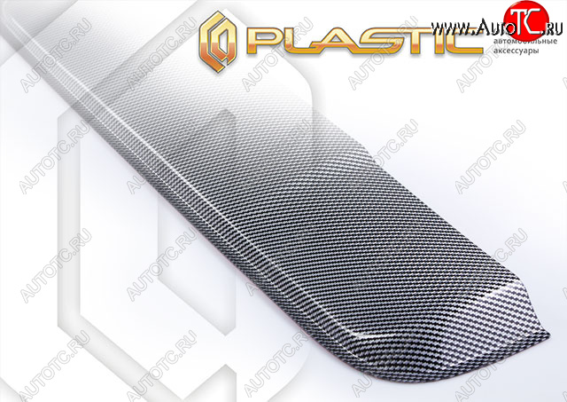 2 299 р. Ветровик люка CA-Plastic  Toyota Ipsum  SXM10 (1995-1998) дорестайлинг (Шелкография карбон серебро)  с доставкой в г. Кемерово