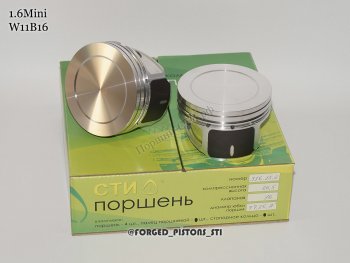 19 399 р. Поршни (1,6 W11B16 под кольца 1,2/1,5/2,0) СТИ  Mini Cooper ( 2,  4) - Hatch ( F56,  F55) (диаметр поршня: 77,00 мм)  с доставкой в г. Кемерово. Увеличить фотографию 2