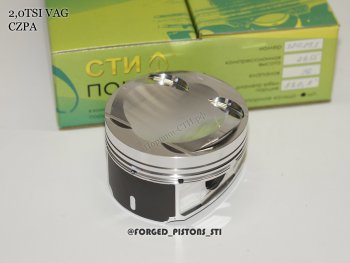 20 999 р. Поршни (VolksWagen 2,0 CZPA под палец 23/51мм кольца 1,2/1,5/2,0) СТИ  Audi A3 ( 8VS седан,  8VA хэтчбэк 5 дв.,  8V1,  8Y седан,  8Y хэтчбэк 5 дв.) (2016-2022), Audi Q2  GA (2016-2020), Seat Ateca  5FP (2016-2025), Skoda Kodiaq  NU7 (2017-2021), Volkswagen Passat ( B8,  B8.5) (2015-2025), Volkswagen T-Roc  универсал (2017-2025), Volkswagen Tiguan  Mk2 (2016-2022) (диаметр поршня: 82.5 мм)  с доставкой в г. Кемерово. Увеличить фотографию 2