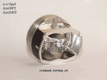 22 399 р. Поршни (Opel 2.0l A20NFT, A20NHT под кольца 1,5/1,5/3,0) СТИ  Opel Astra  J GTC - Insignia  A (диаметр поршня 86 мм)  с доставкой в г. Кемерово. Увеличить фотографию 4