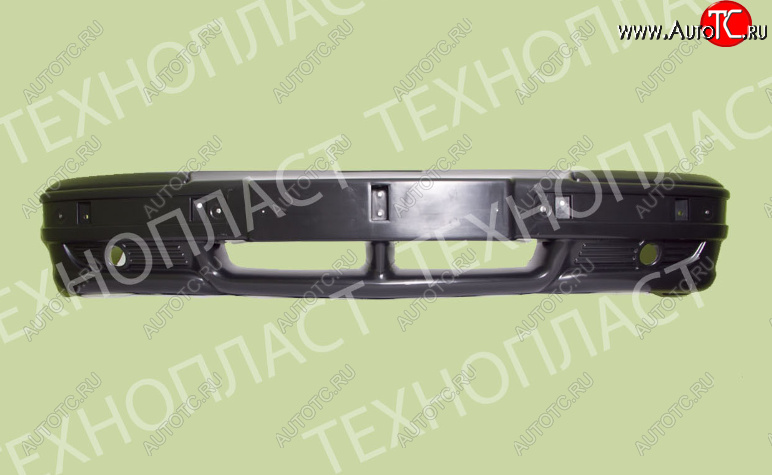 4 599 р. Передний бампер (с отверстиями под ПТФ) Технопласт ГАЗ 31105 Волга рестайлинг (2007-2009)  с доставкой в г. Кемерово